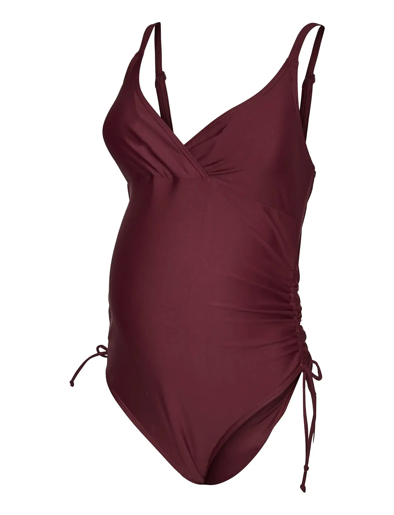 MAMALICIOUS Mlmarie Badeanzug 2F Burgundy - M - Damen