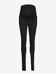 Mamalicious - MLLOLA SLIM BLACK JEANS - slim jeans - black - 0