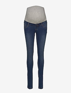 MLLOLA SLIM BLUE JEANS - slim jeans - blue denim