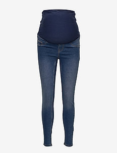 MLAMY SKINNY MEDIUM BLUE JEGGINGS V. - skinny jeans - medium blue denim