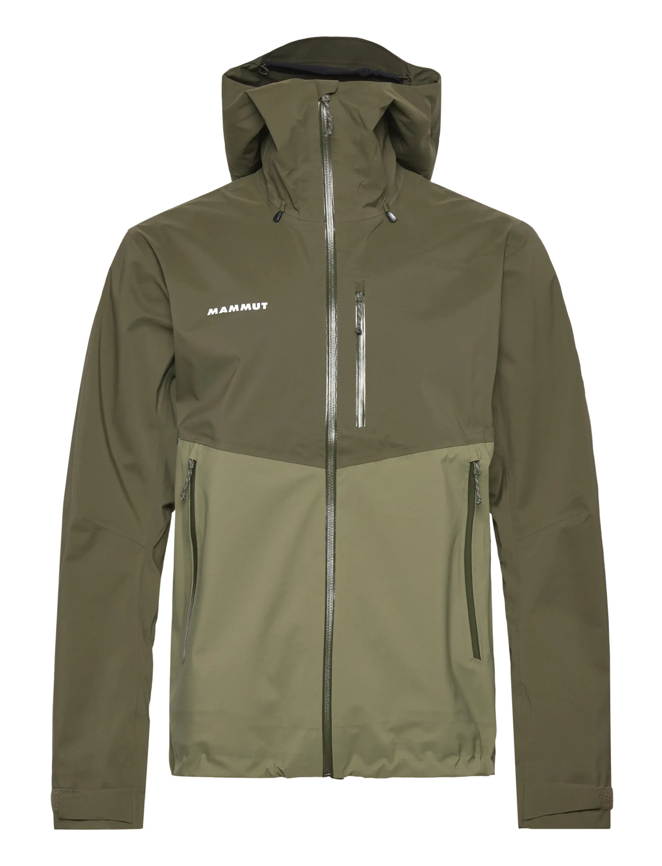 Mammut Alto Guide Hs Hooded Jacket Men, XXL, Khaki green, Sport Rainwear > Sport Raincoats, Herre