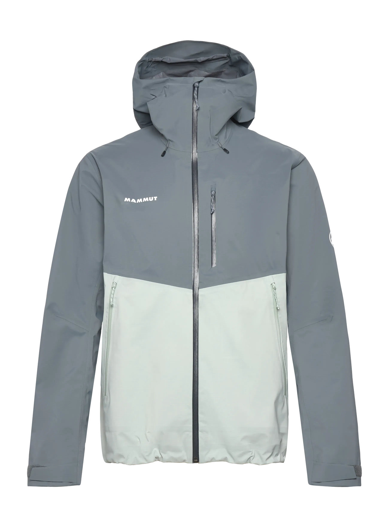 Mammut Alto Guide Hs Hooded Jacket Men, L, Blue, Sport Rainwear > Sport Raincoats, Herre