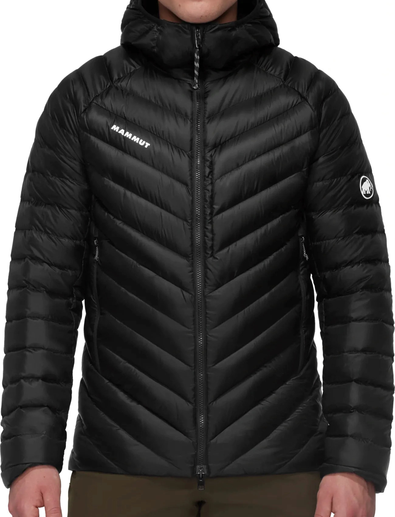 Mammut Broad Peak In Hooded Jacket Men, XL, Black, Sport Jackets > Sport Padded Jackets, Herre