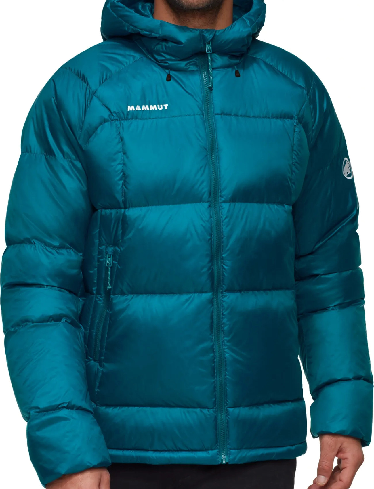 Mammut Glacier Glow In Hooded Jacket Men, L, Blue, Sport Jackets > Sport Padded Jackets, Herre