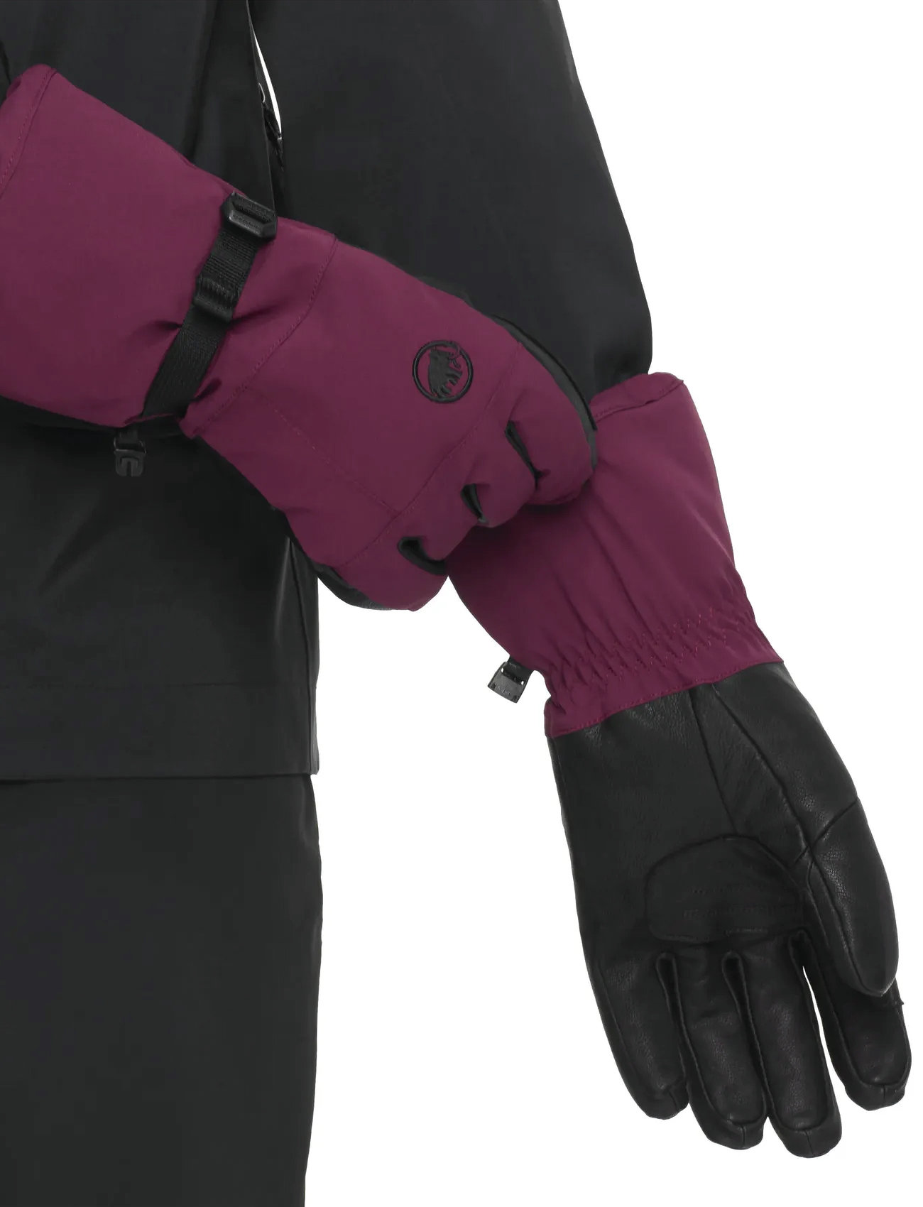Mammut Stoney Glove, 9, Burgundy, Sport Gloves > Sport Finger Gloves, Dame