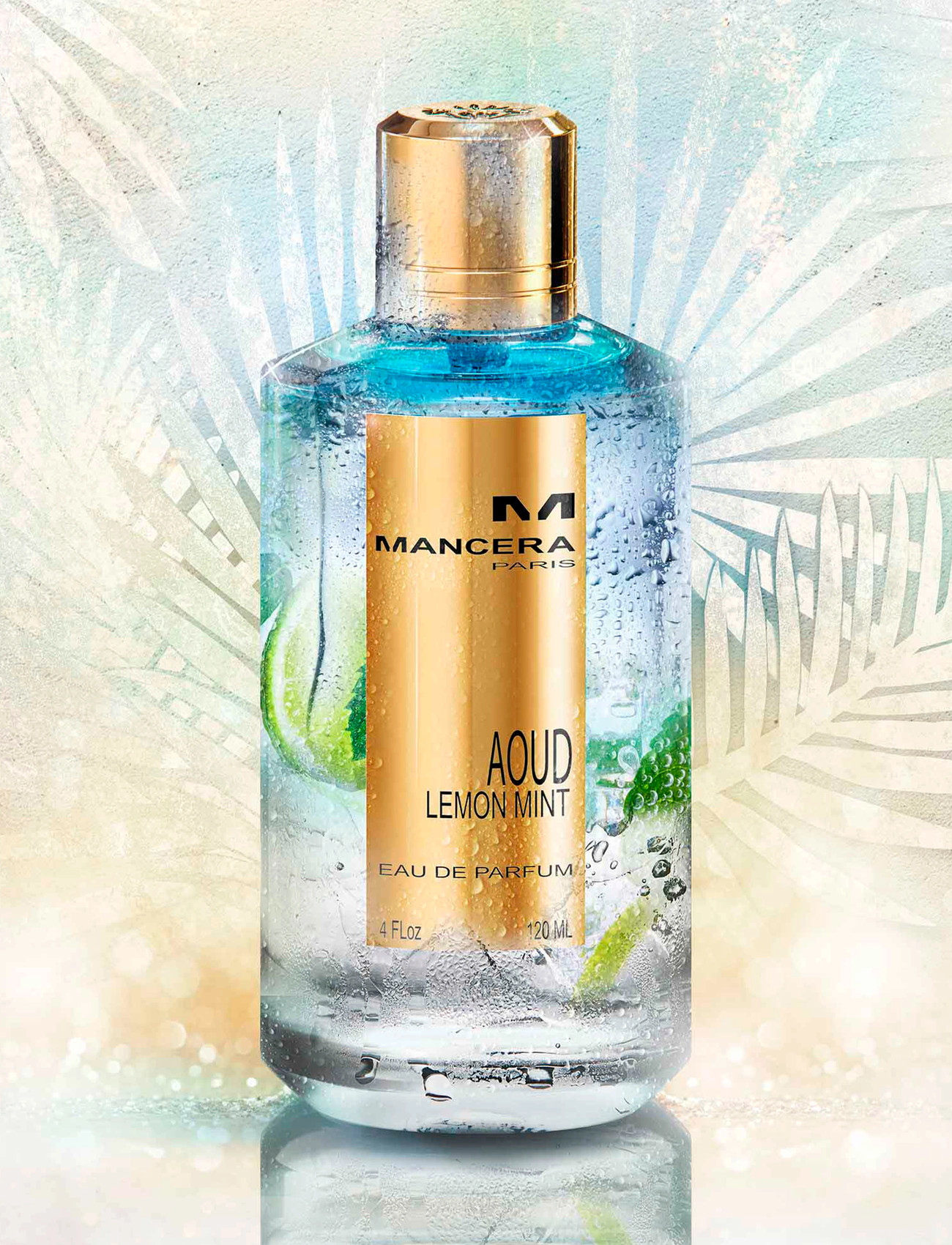 Mancera Aoud Lemon Mint Eau De Parfums 120 ml, 120 ml, Nude, Parfume > Eau De Parfum, Dame