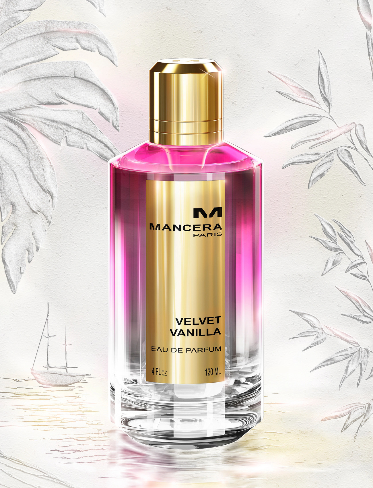 Mancera Velvet Vanilla Eau De Parfums 120 ml, 120 ml, Nude, Parfume > Eau De Parfum, Dame