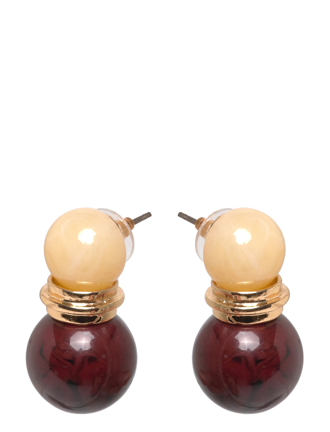 MANGO Combined Bead Ohrringe Gold - One Size - Damen