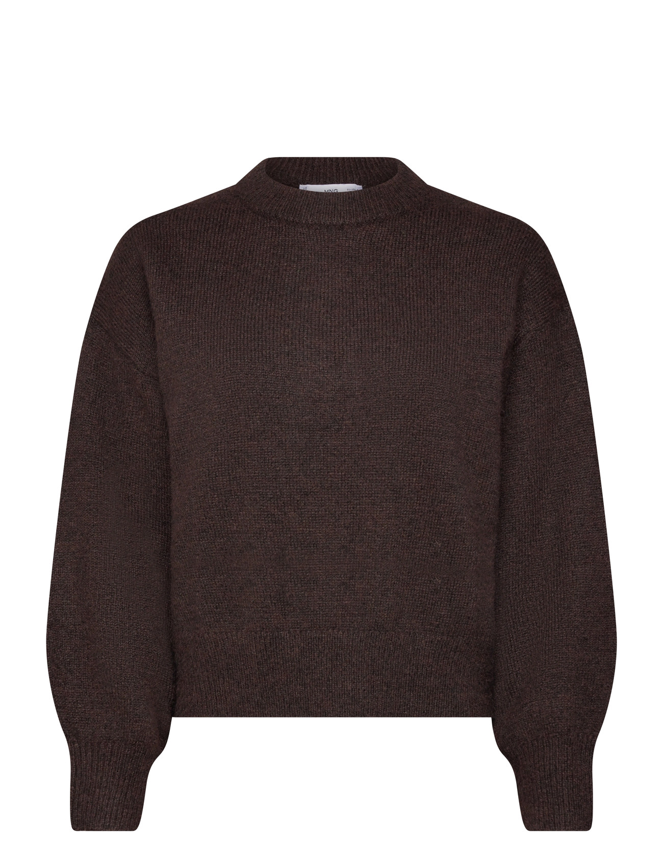 MANGO Oversize Knit Pullover Braun - XL - Damen