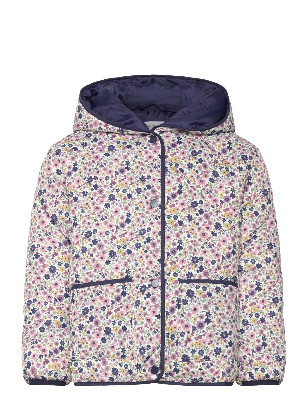 MANGO Flowers Print Quilted Anorak Patterned - 12-18M - Kinder