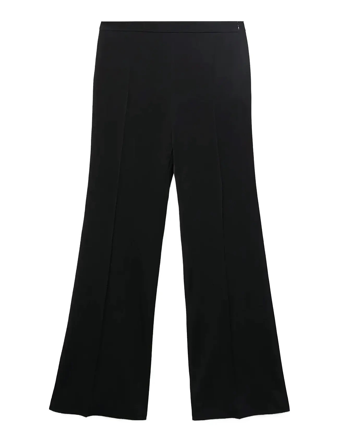 MANGO Long Flared Hosen Schwarz - 36 - Damen