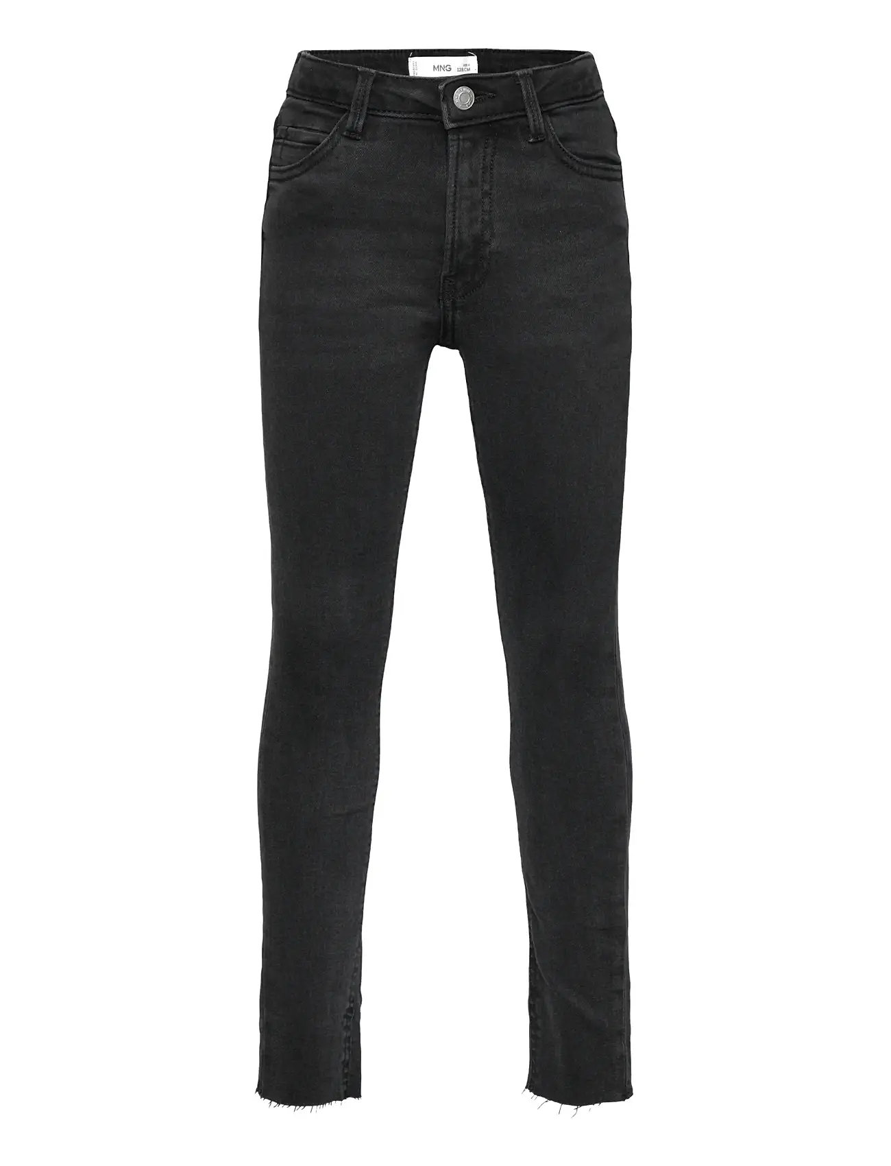 Mango Skinny-Fit Jeans, 10, Black, Jeans > Skinny Jeans, Børn