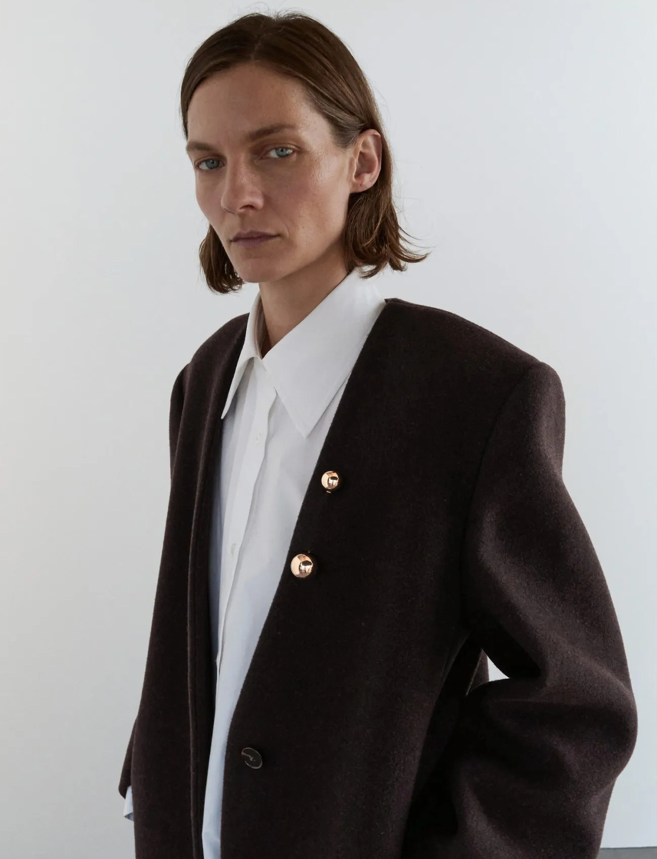 Mango Long Wool Coat