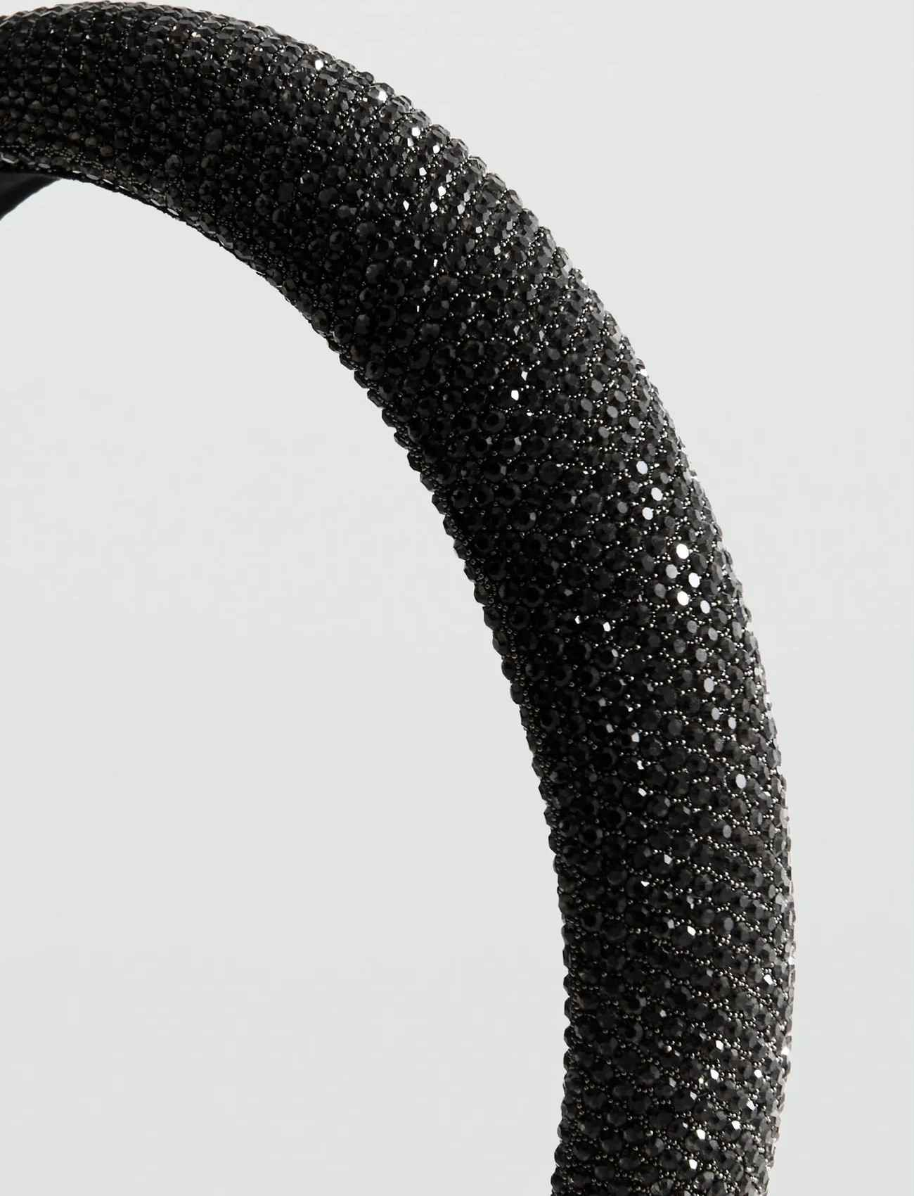 Mango Crystal Headband, One Size, Black, Hårtilbehør > Hårbånd, Dame