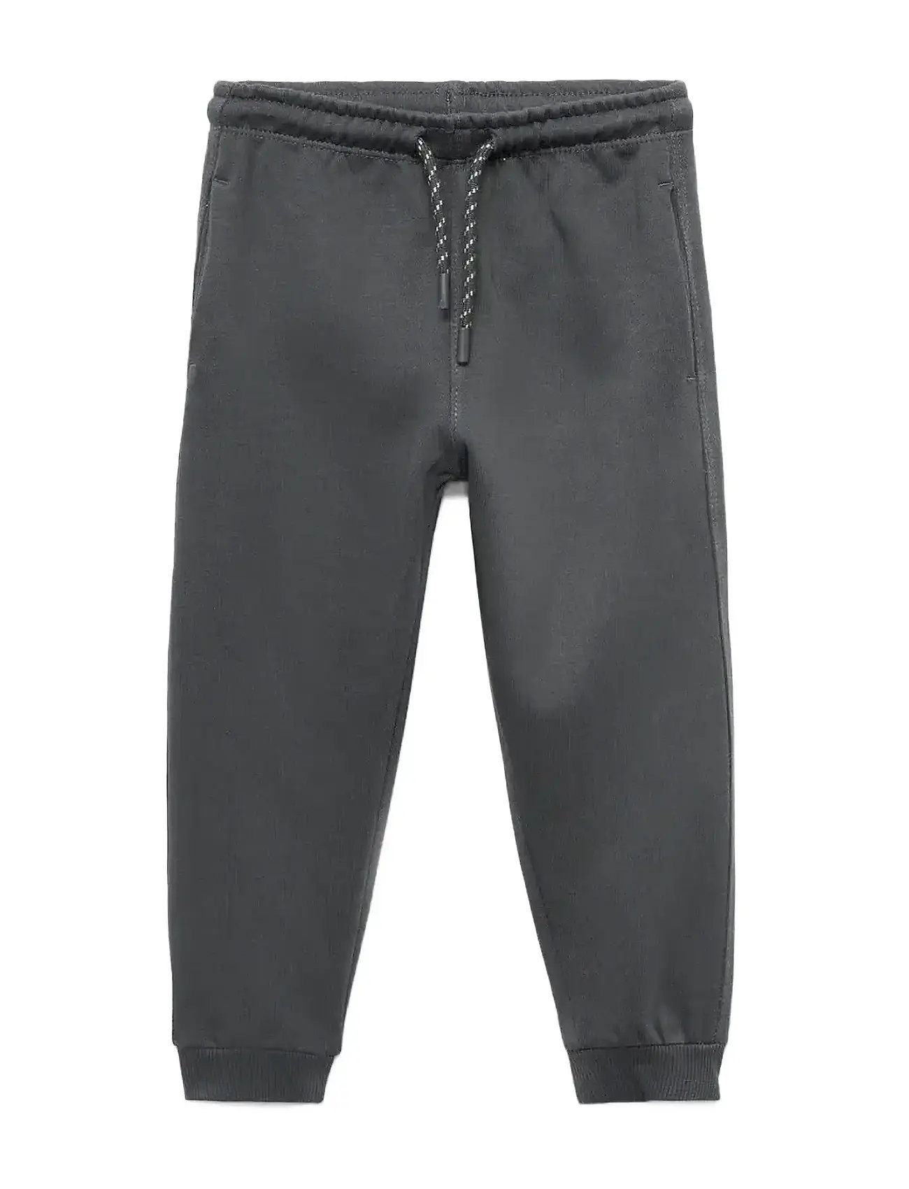 Mango Cotton Jogger-Style Trousers, 2-3, Grey, Underdele > Joggingbukser, Børn