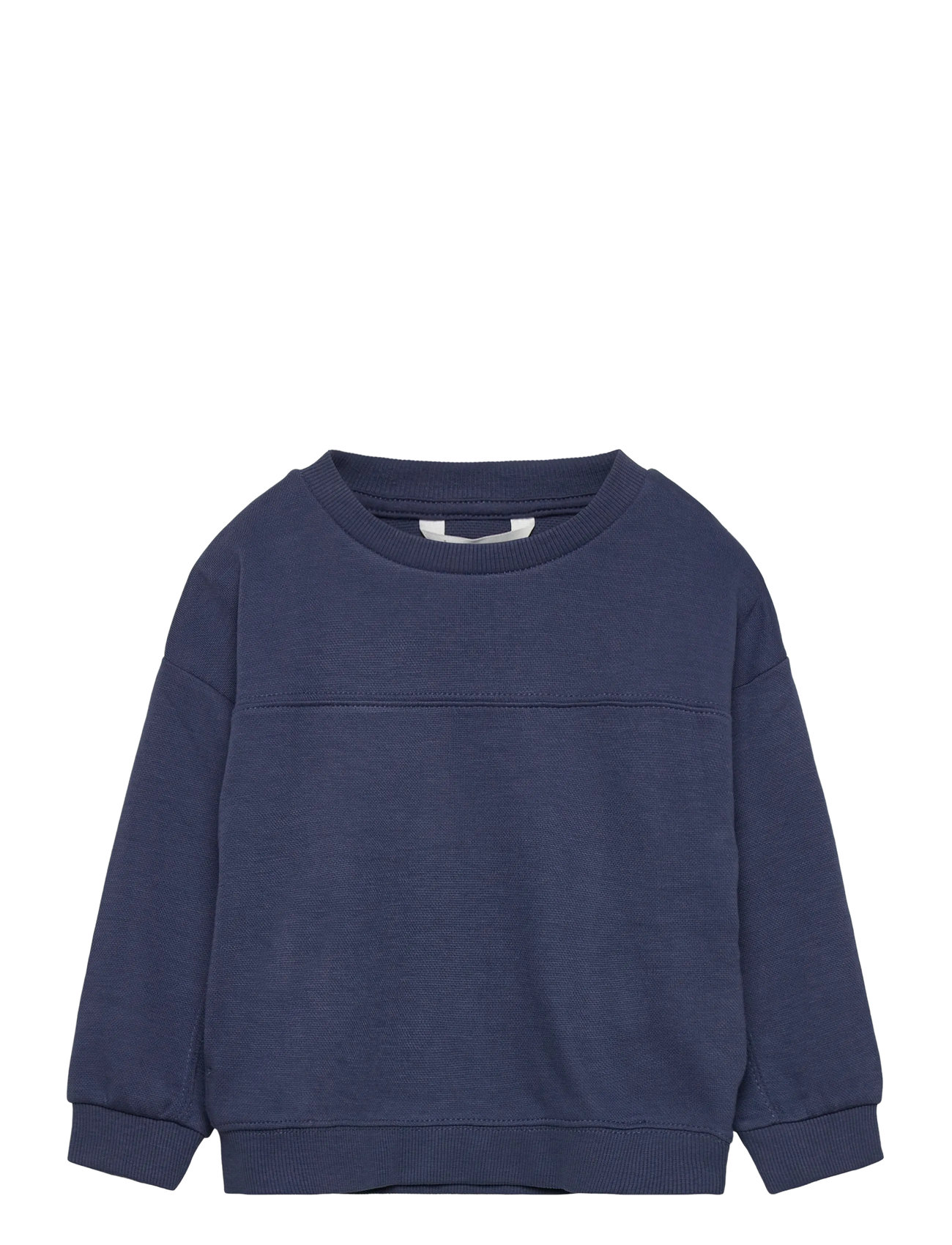 Mango Oversize Cotton Sweatshirt, 3-4, Navy, Sweatshirts & Hættetrøjer > Sweatshirts, Børn