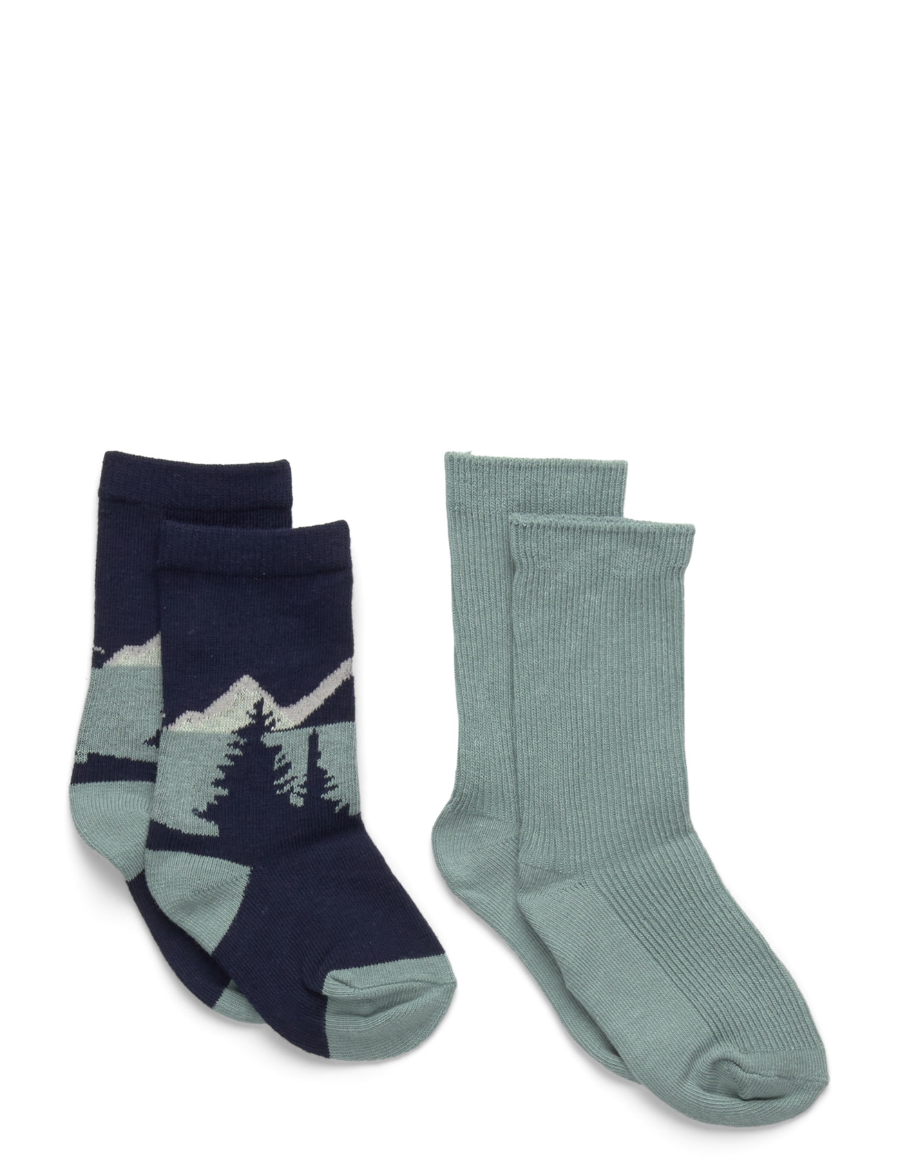 MANGO 2 Pack Patterned Socken Navy - 1-2 - Kinder