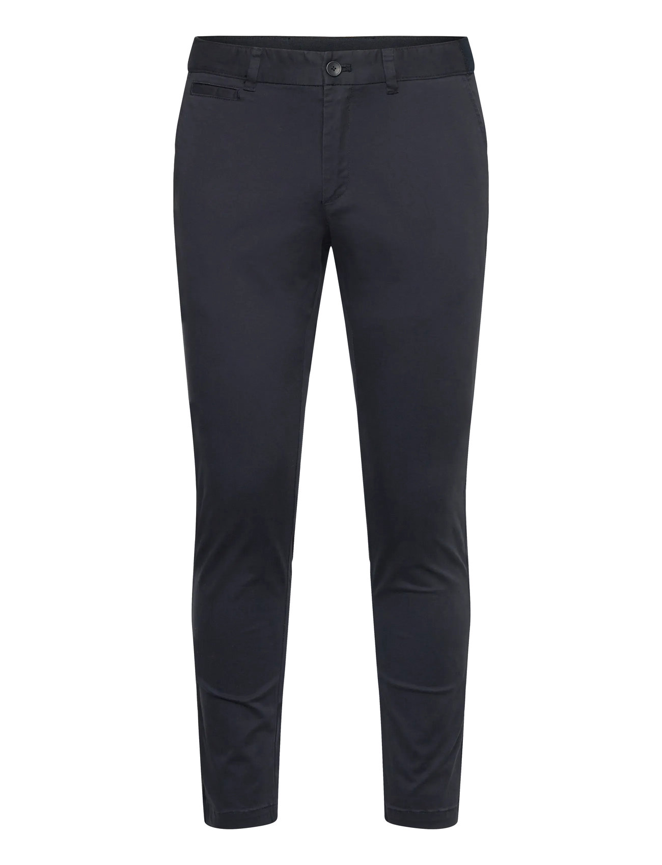 Mango Prato Cropped Tapered Chino Trousers, 44, Navy, Bukser > Chinos, Herre