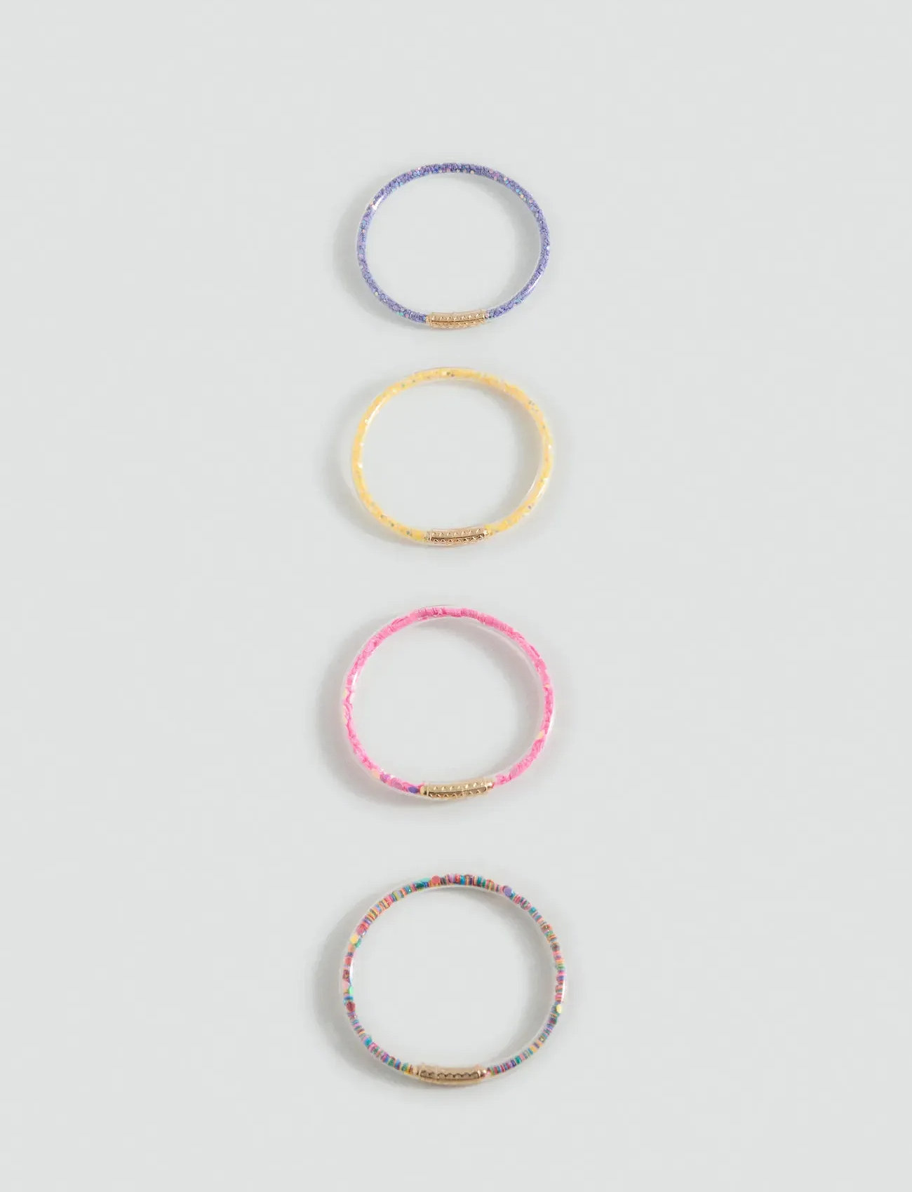 Mango Pack Of 4 Bracelets, One Size, Multi/patterned, Kids Smykker > Armbånd, Børn