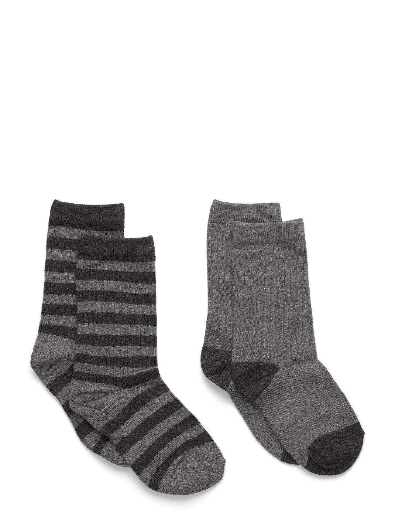 MANGO 2 Pack Patterned Socken Grau - S - Kinder