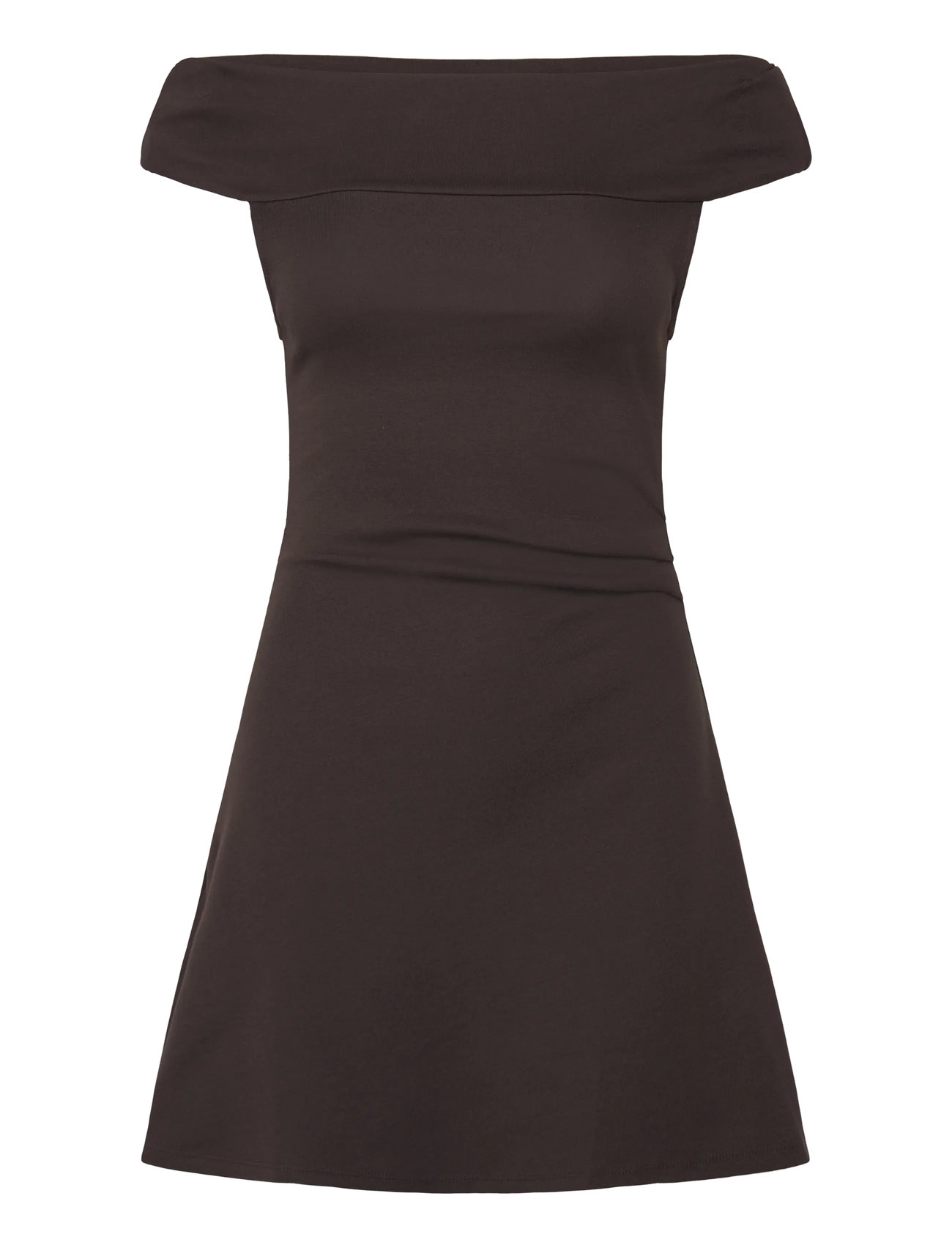 MANGO Strapless Kleid Braun - L - Damen