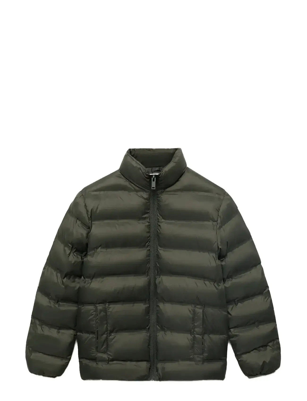 MANGO Quilted Jacke Khaki - 12 - Kinder