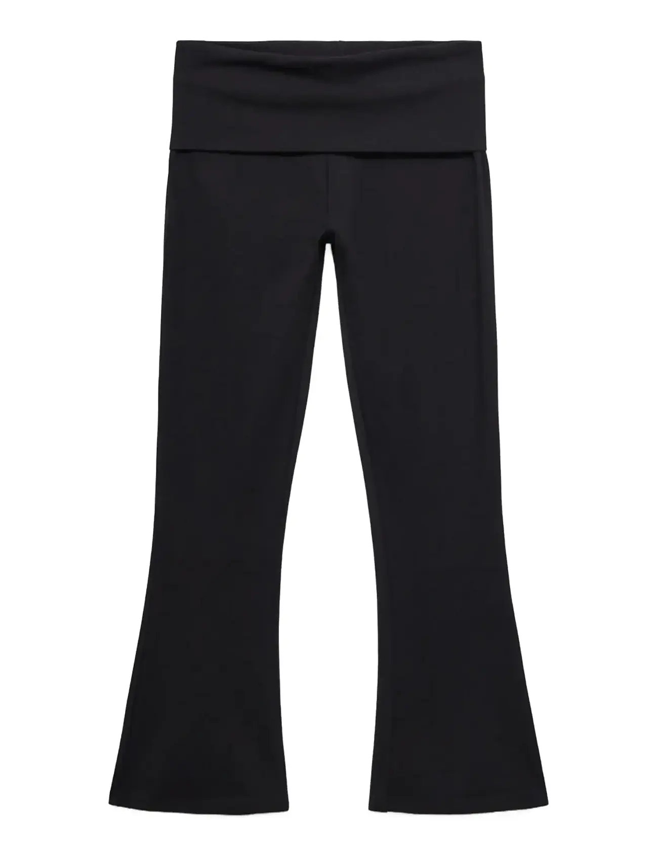 MANGO Flared Leggings Schwarz - 11 - Kinder