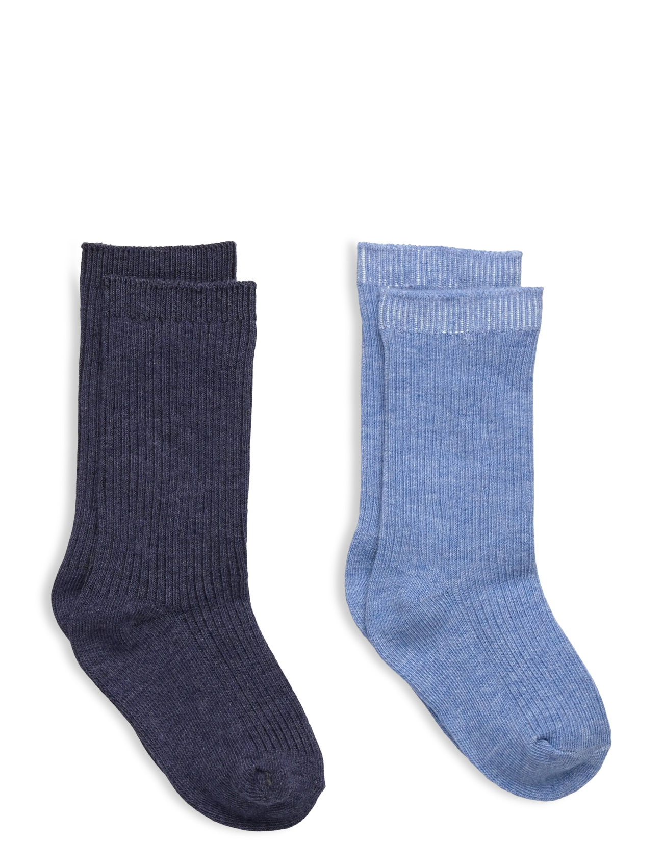 Mango 2 Pack Ribbed Socks, 3-4, Blue, Sokker & Strømpebukser > Sokker, Børn