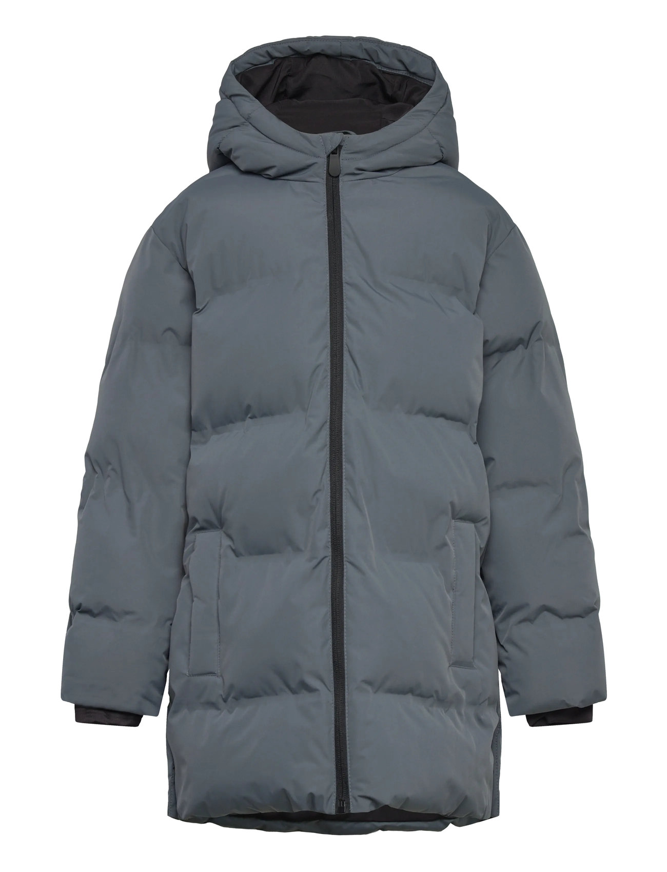 MANGO Long Gefüttert Anorak With Hood Grau - 12 - Kinder