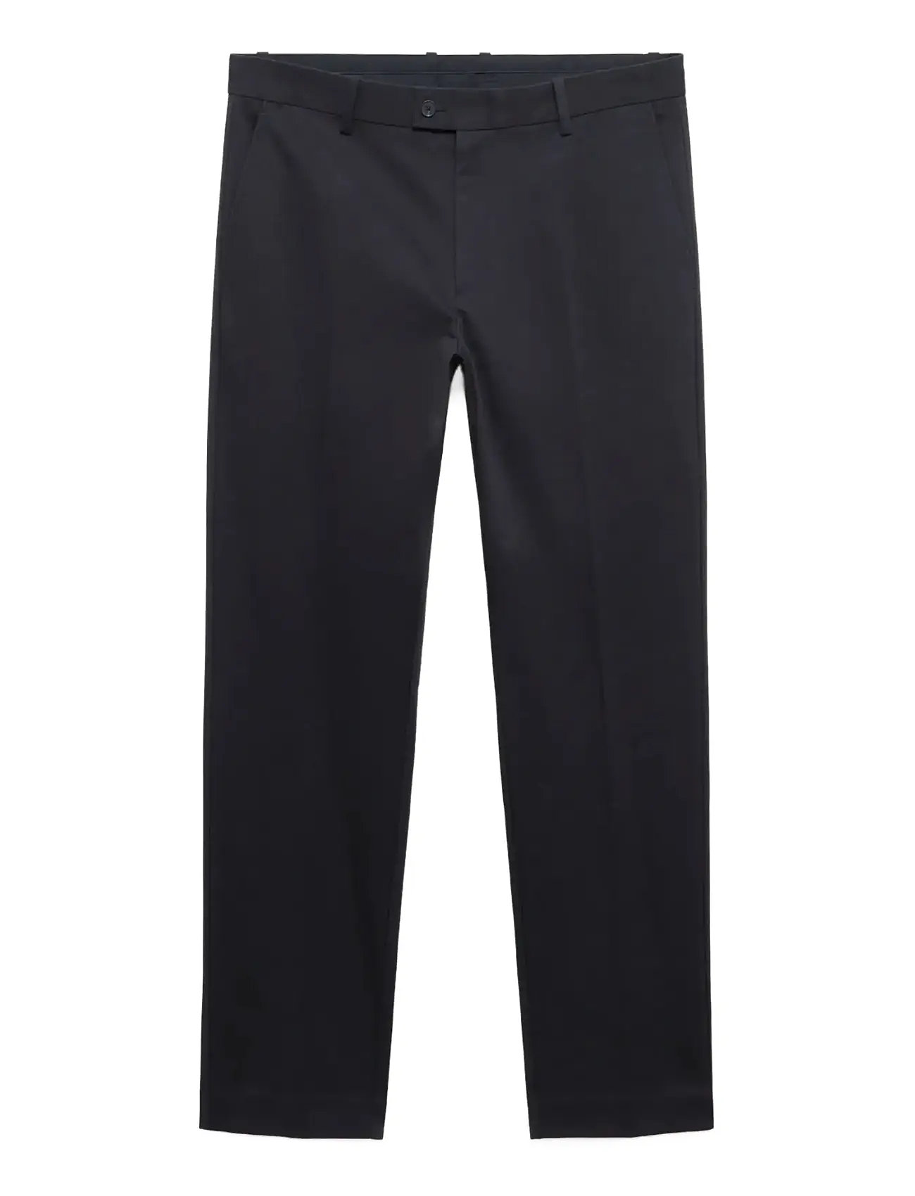 MANGO Regular-Fit Baumwolle Hosen Schwarz - 42 - Herren