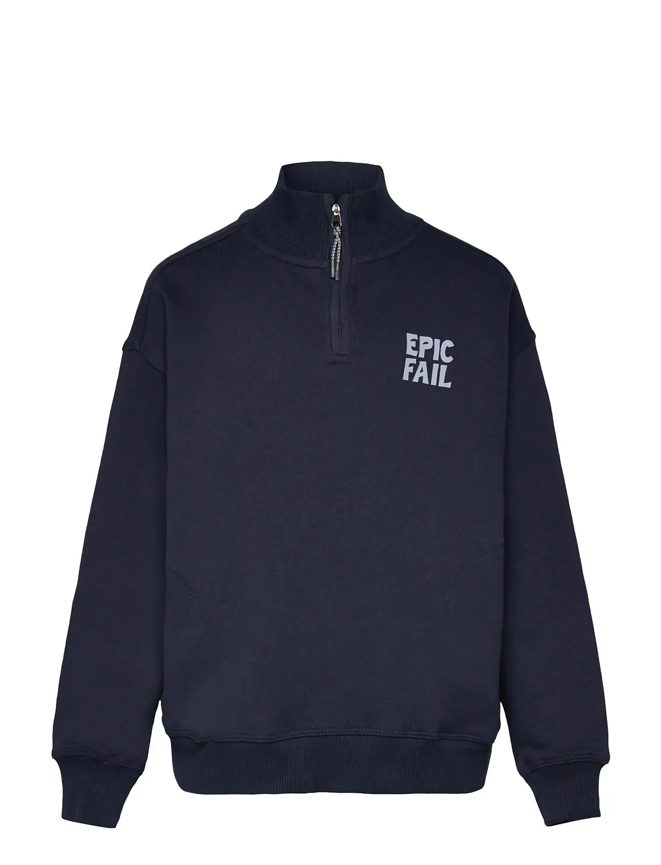 MANGO Printed Baumwolle Sweatshirt Navy - 7-8 - Kinder