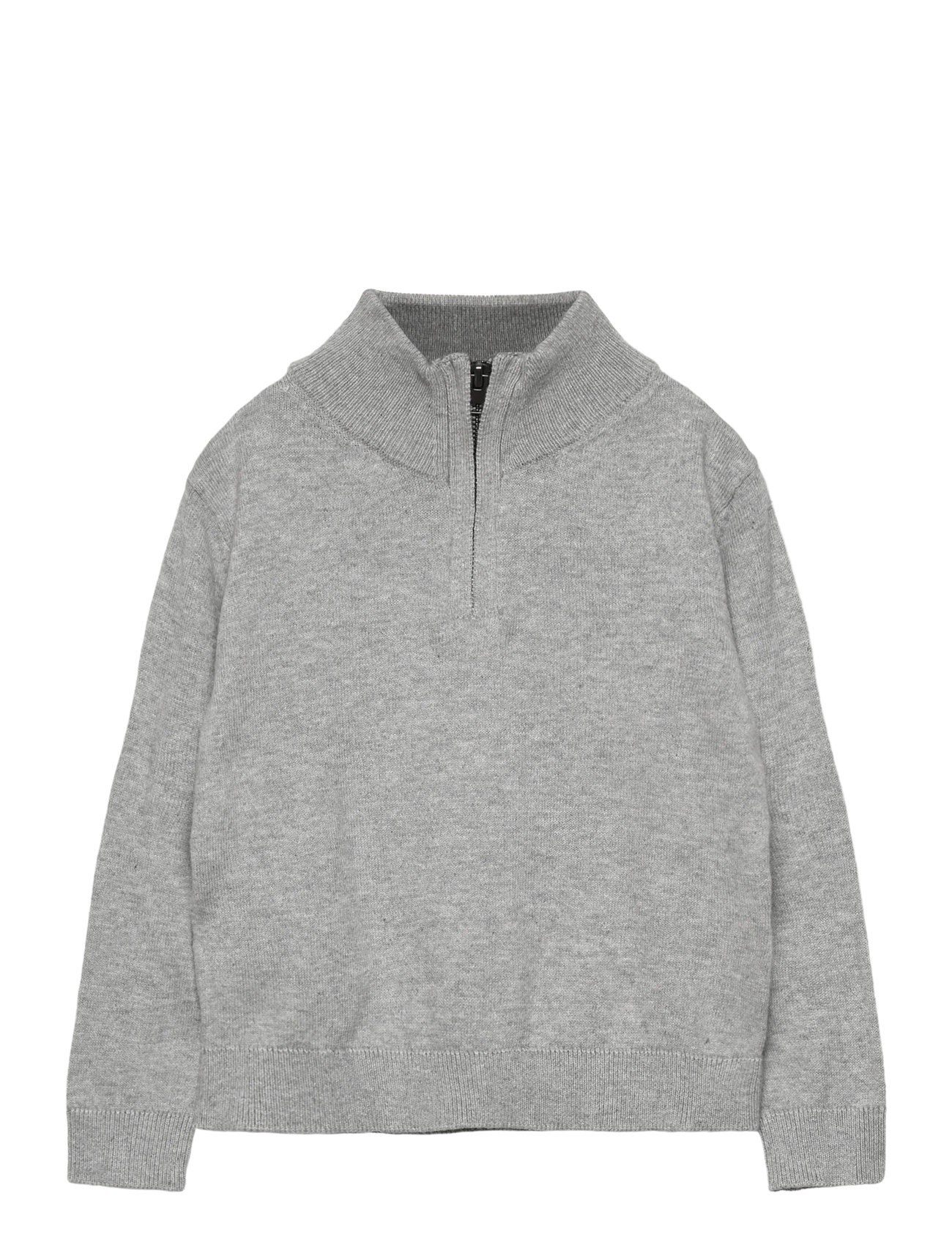 Mango Perkins-Neck Sweater, 3-4, Grey, Strik > Pullovere, Børn