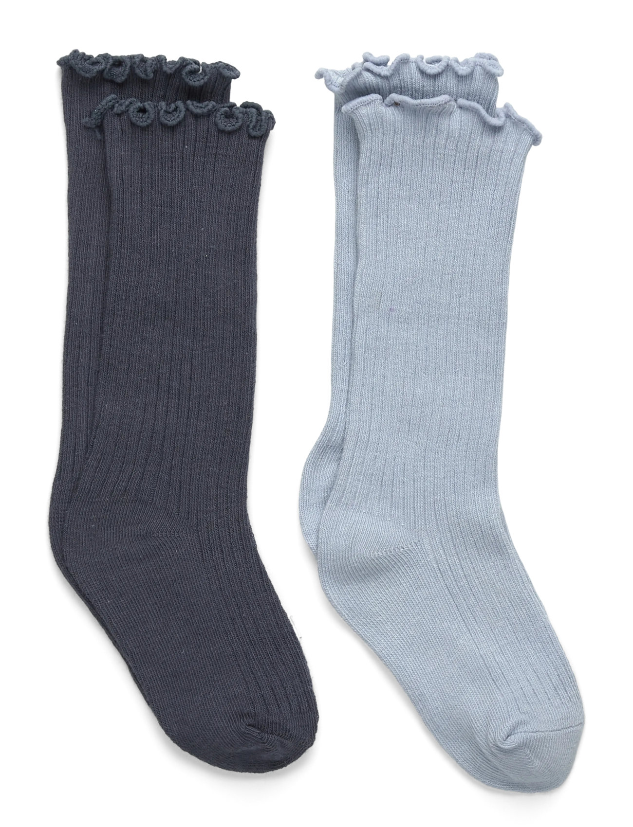 MANGO 2 Pack Ribbed Socken Grau - 1-2 - Kinder