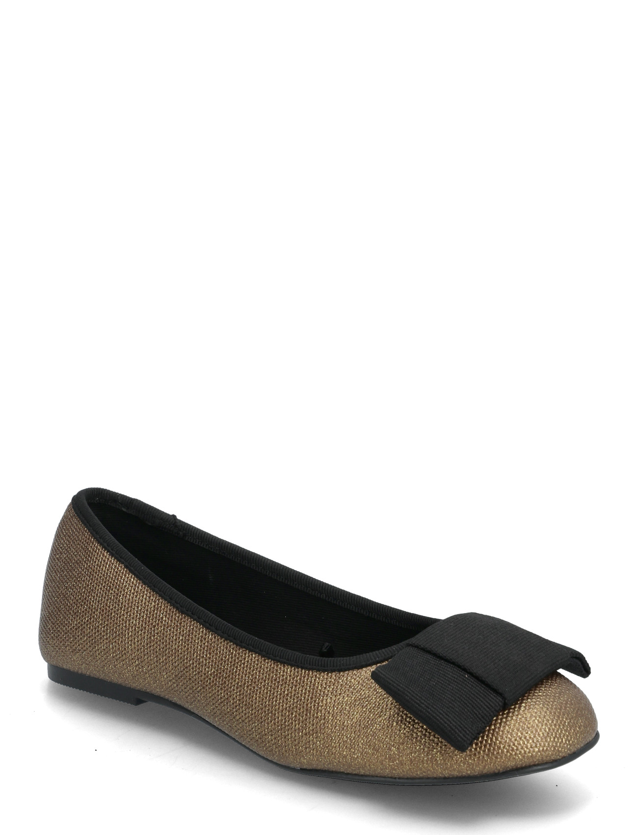 Mango Ballet Flats With Bows, 31, Gold, Sko > Ballerinaer, Børn