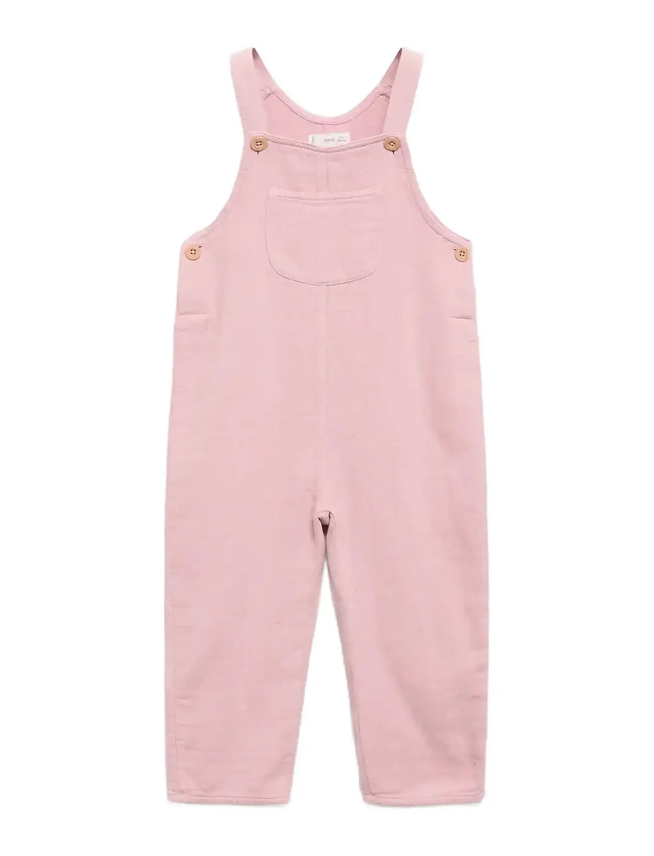 MANGO Long Baumwolle Dungarees Pink - 2-3 - Kinder