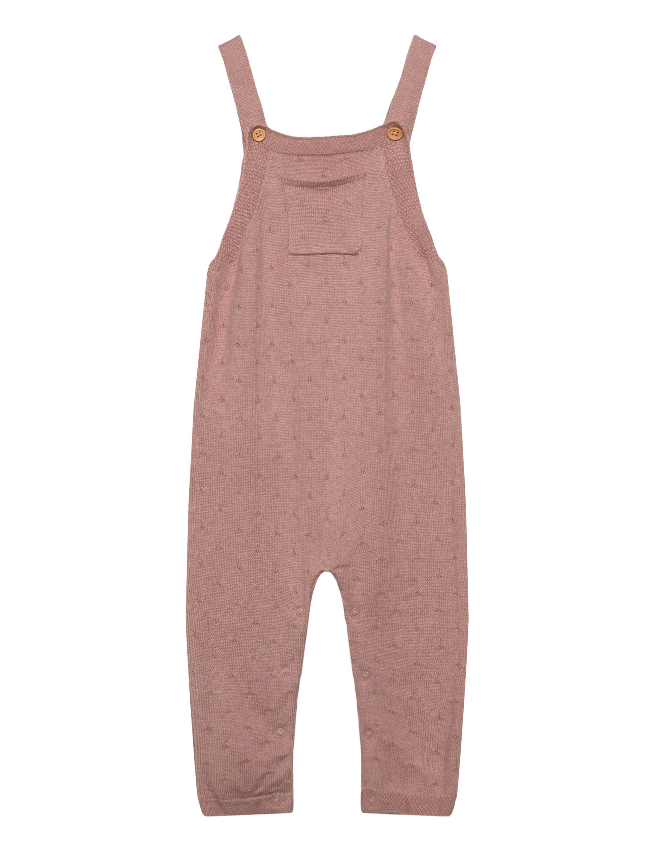 MANGO Bestickt Strick Dungarees Pink - 3-6M - Kinder
