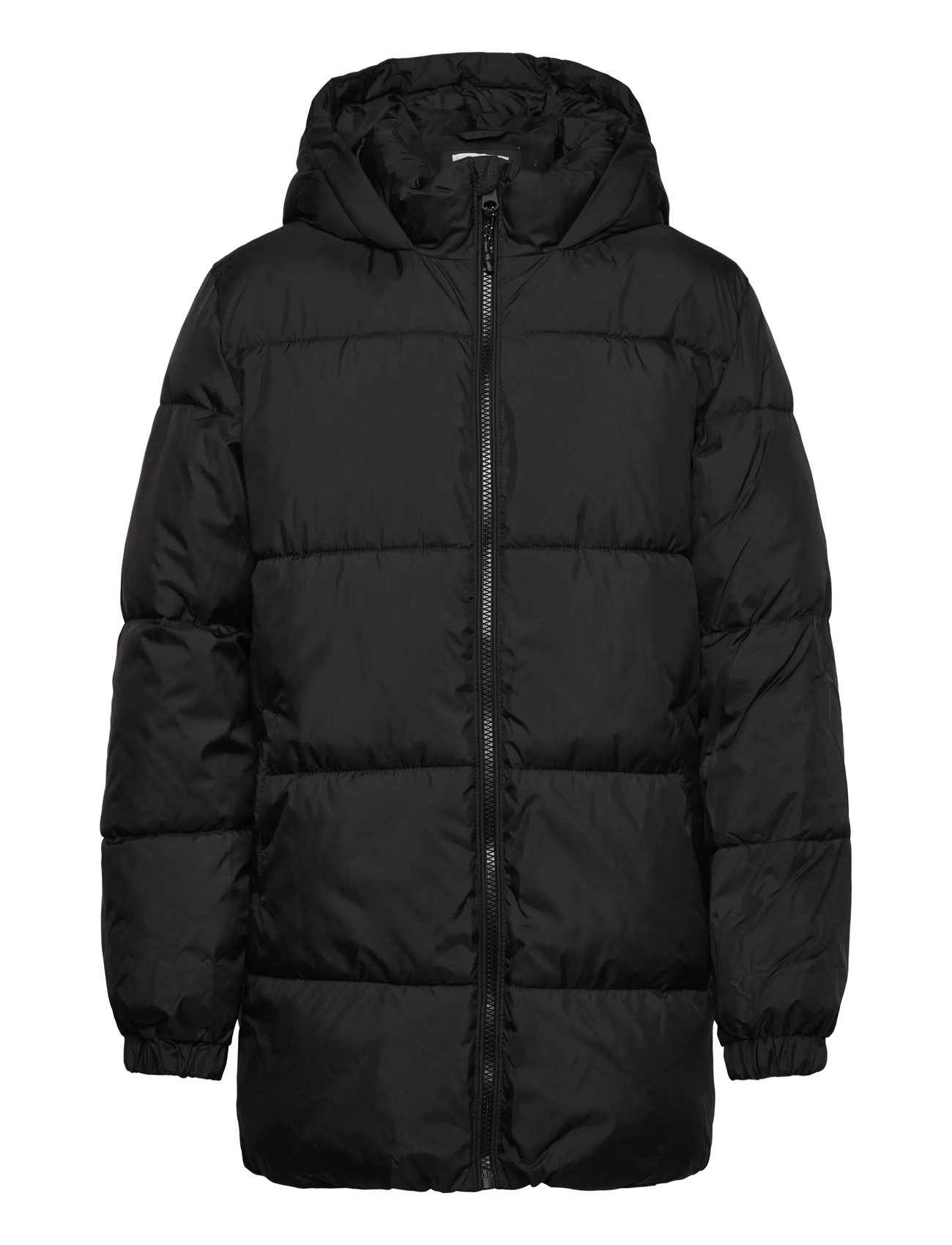 MANGO Long Mantel With Gefüttert Lining Schwarz - 6 - Kinder
