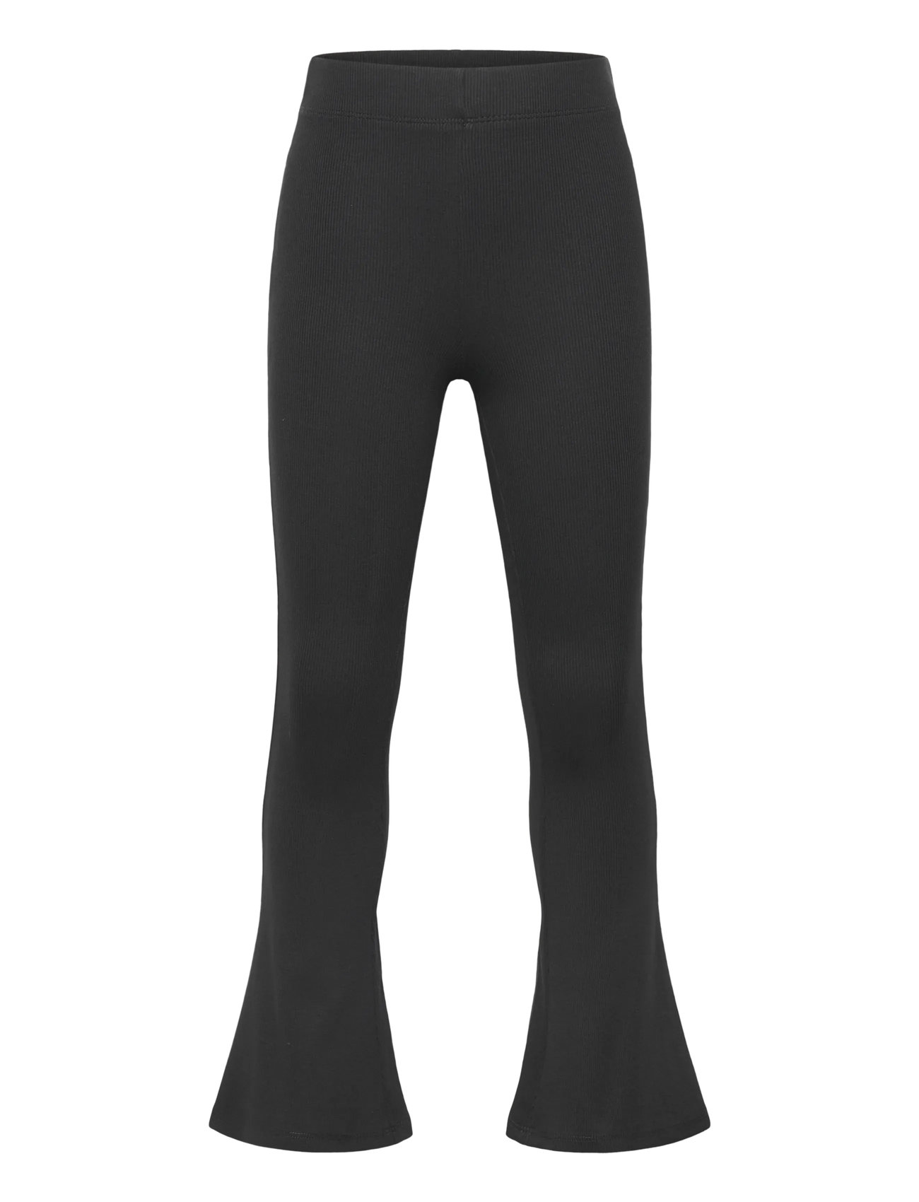 Mango Flared Cotton Leggings, 11, Black, Underdele > Leggings, Børn