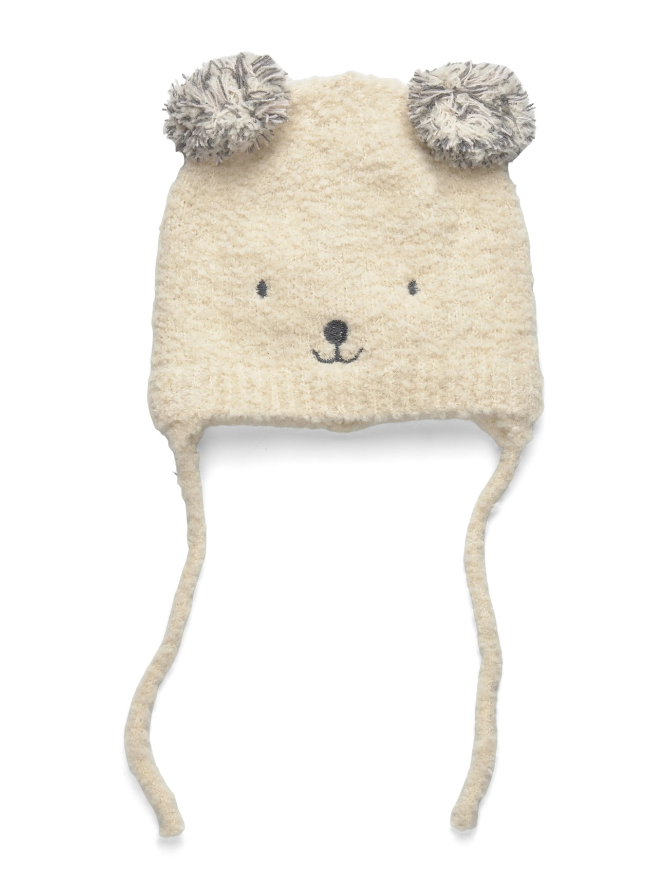 MANGO Bear Strick Hat Cream - 3-5 - Kinder