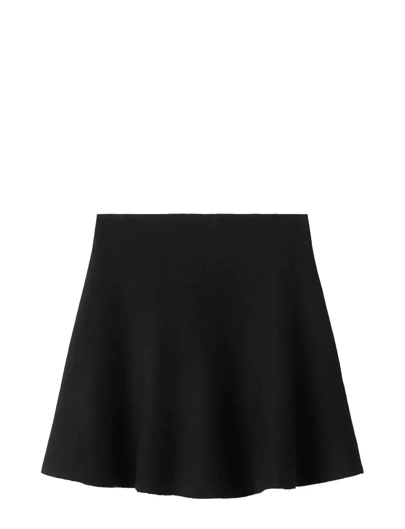 MANGO Flared Strick Rock Schwarz - L - Damen
