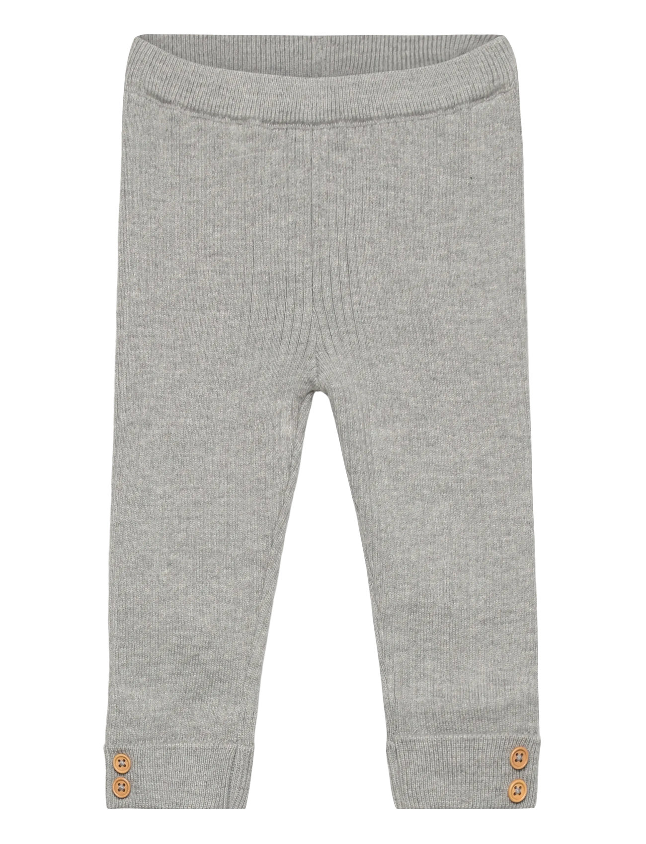 MANGO Ribbed Strick Leggings Grau - 3-6M - Kinder