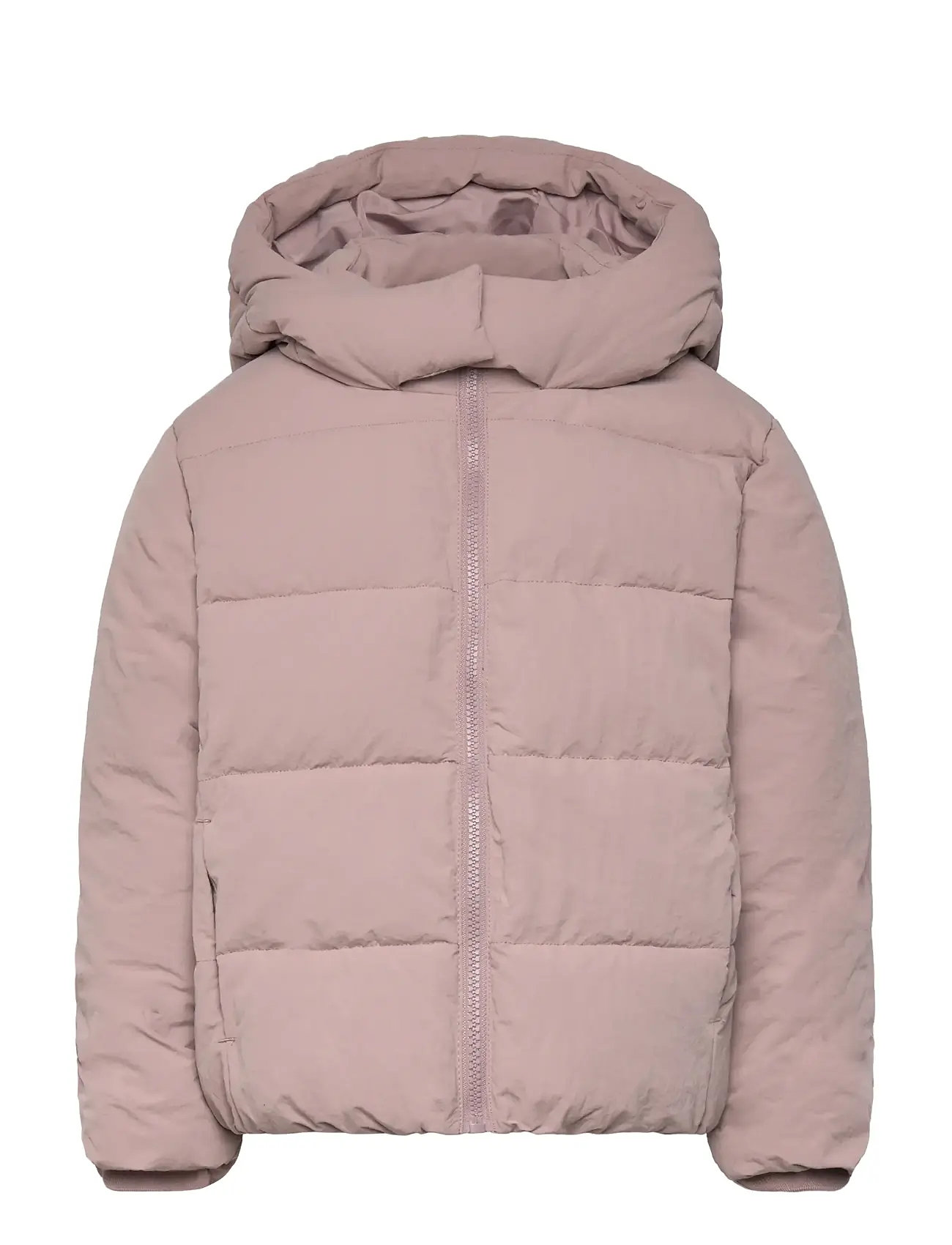 MANGO Hood Puffer Mantel Pink - 8 - Kinder