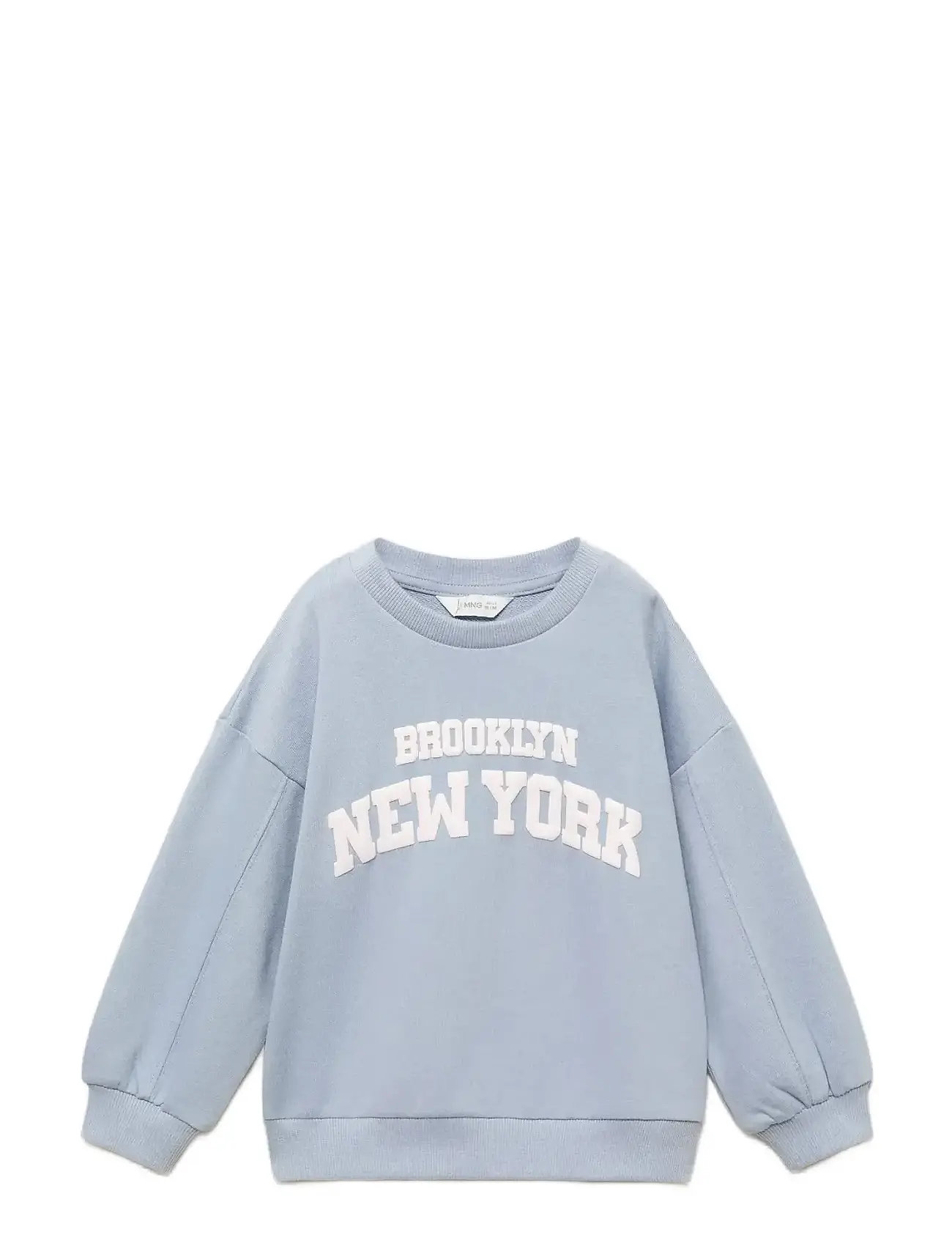 Mango New York Sweatshirt, 2-3, Blue, Sweatshirts & Hættetrøjer > Sweatshirts, Børn