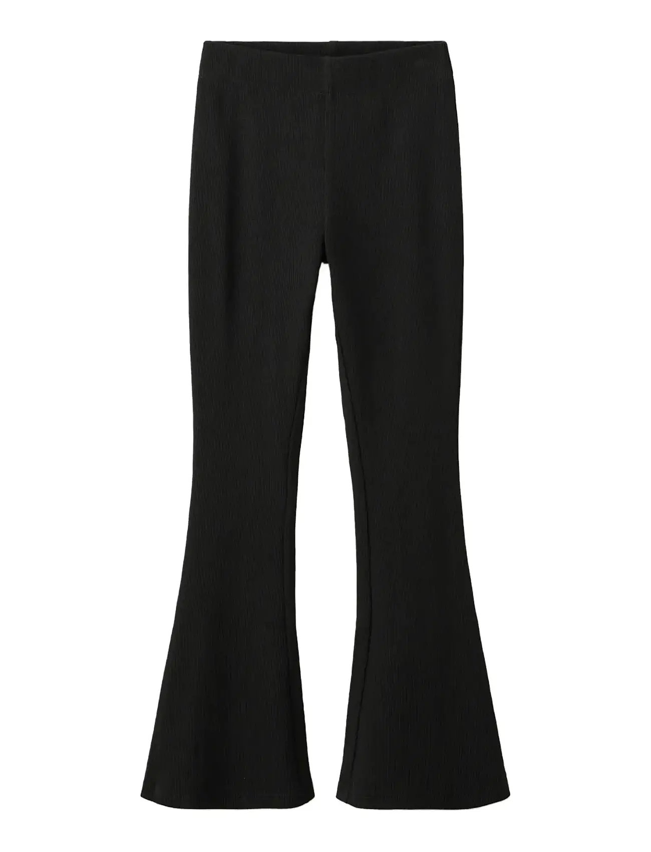 Mango Flared Cotton Leggings, 6, Black, Underdele > Leggings, Børn