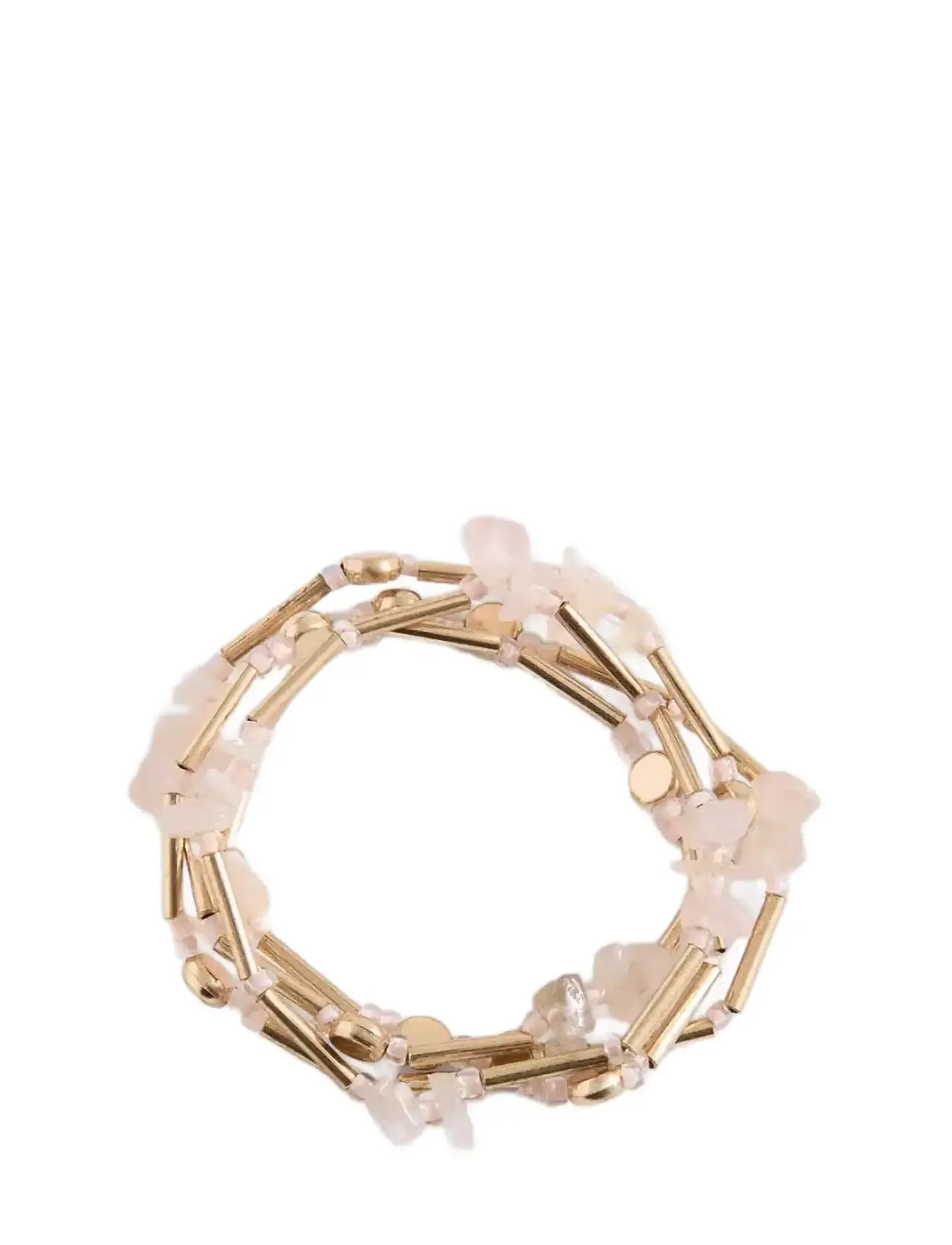 Mango Pack Of 4 Bracelets, One Size, Gold, Armbånd > Perlearmbånd, Dame