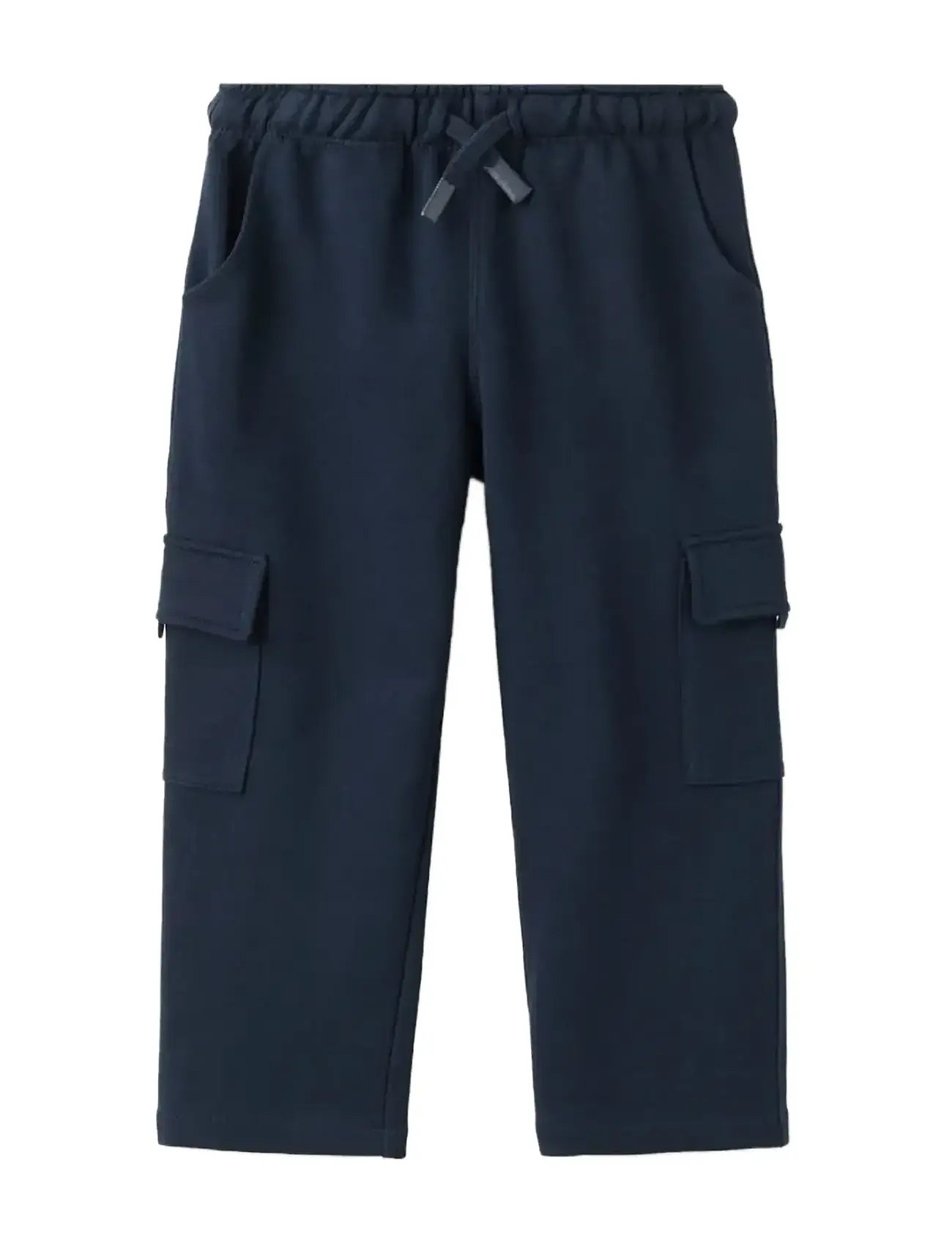 Mango Cotton Cargo Joggers, 3-4, Navy, Underdele > Cargo Pants, Børn
