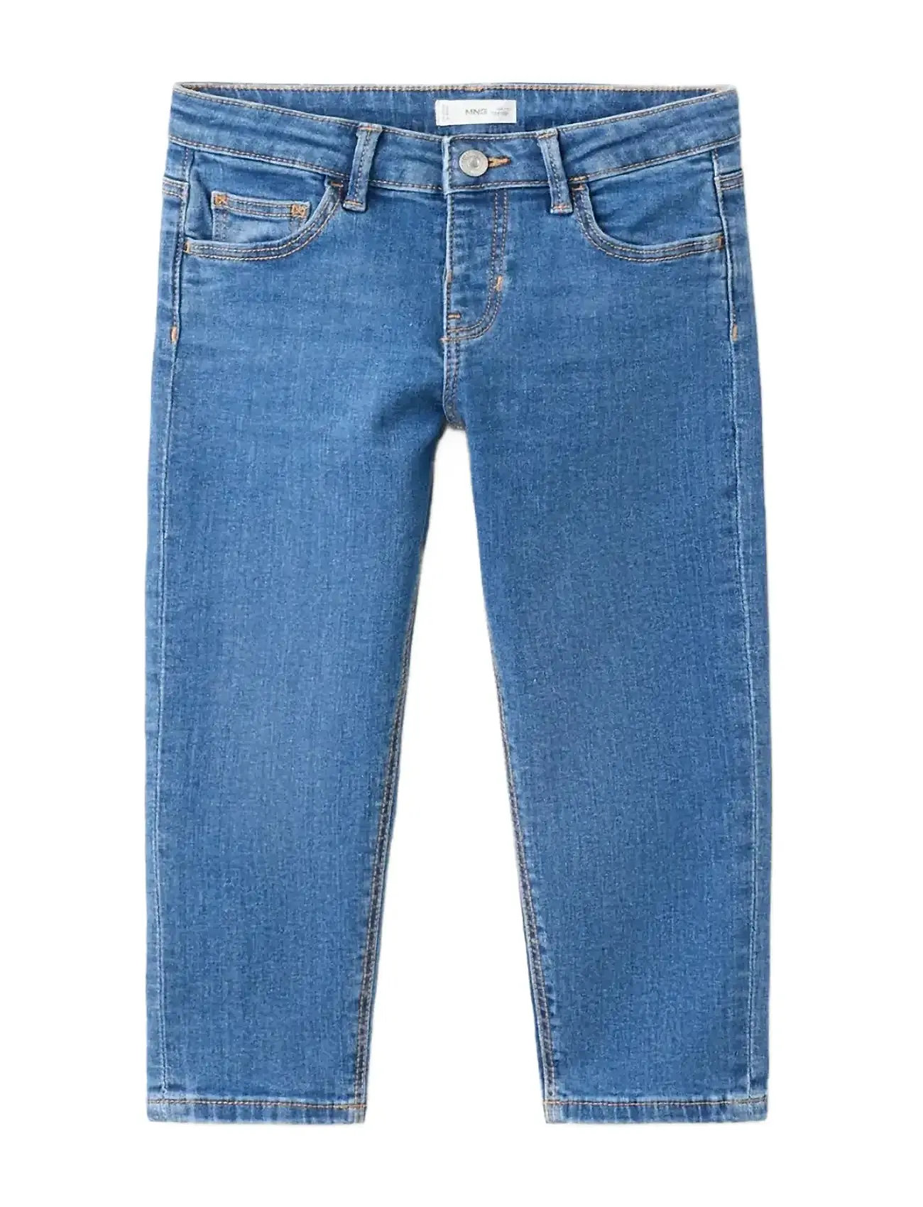 Mango Slim-Fit Jeans, 4-5, Blue, Jeans > Skinny Jeans, Børn