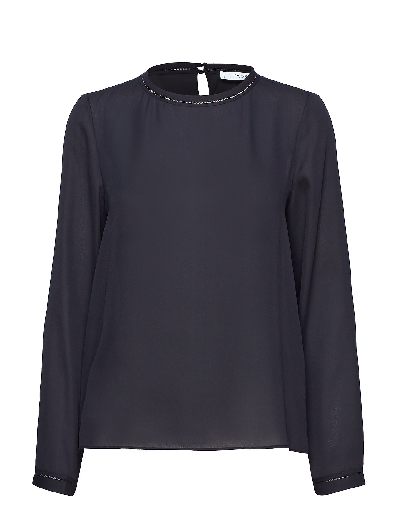 Mango Openwork trim blouse Ögrönlar Mango Openwork trim blouse Ögrönlar