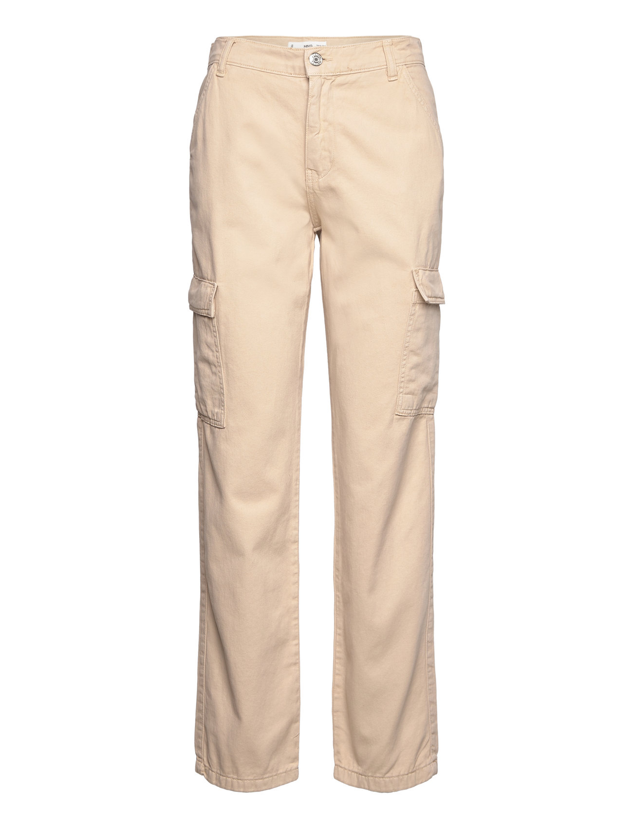 Pocket Cargo Jeans Cream Mango