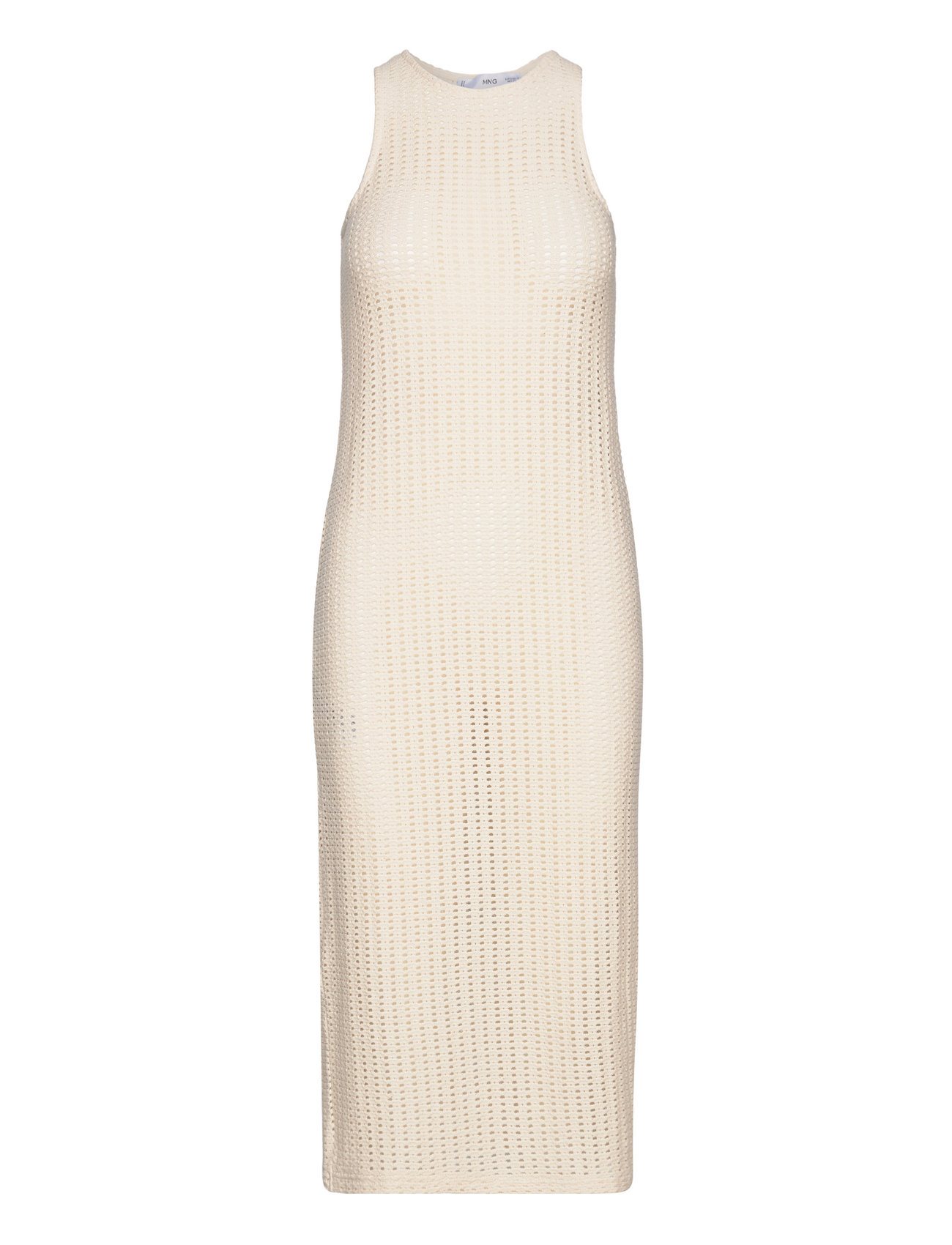 Knit Openwork Sweater Beige Mango